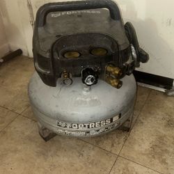 A Six Gallon Fortress Air Compressor