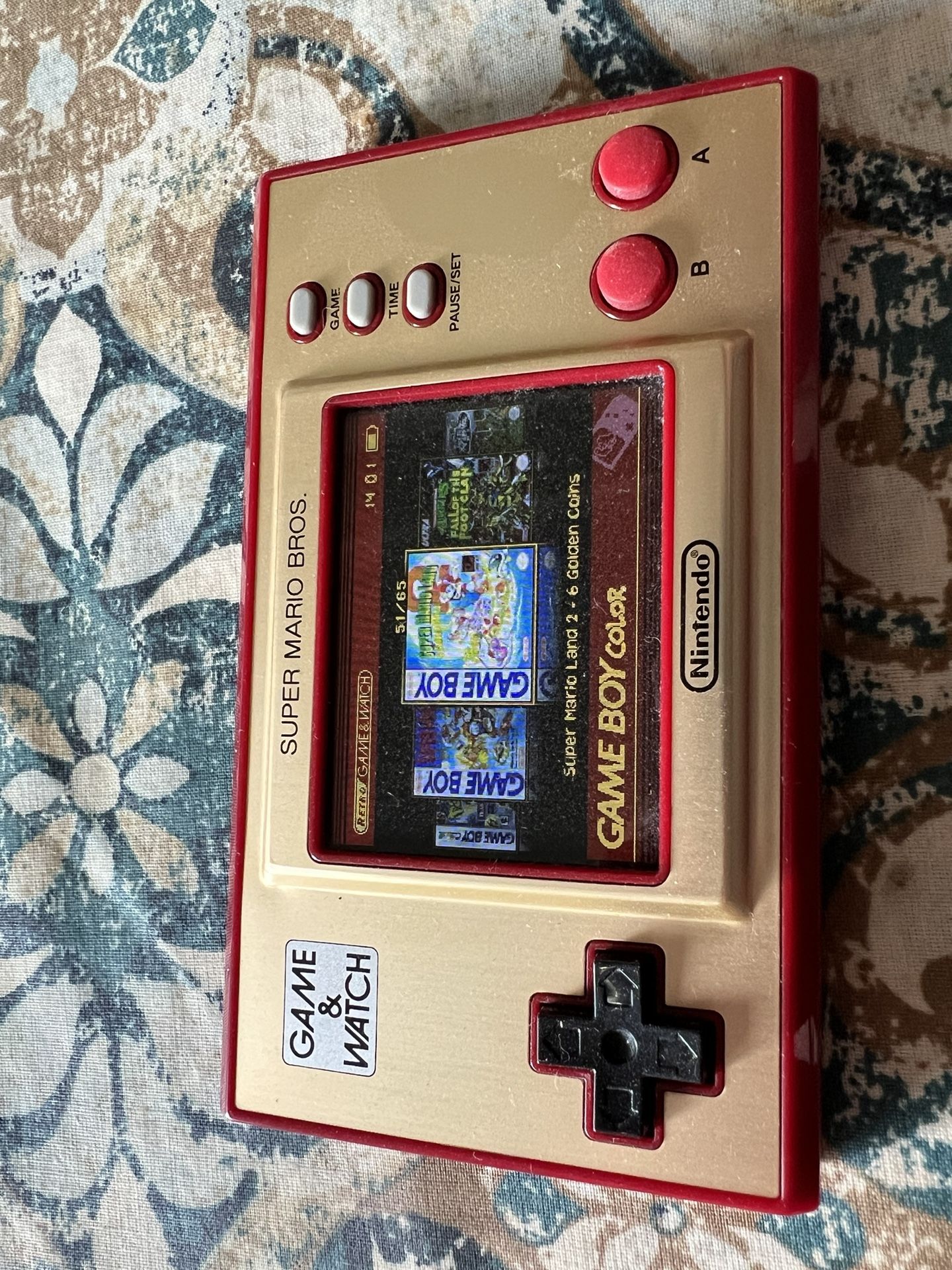 Video Game Old Mario Handheld Game Handheld Game Super Mario Game