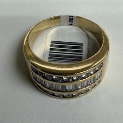 14K diamond ring size 11