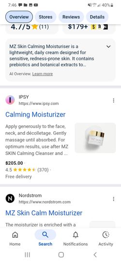 MZ SKIN Calming Moisturizer