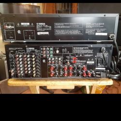 YAMAHA 7.1 AV RECEIVER AND YAMAHA CD PLAYER $400 FINAL PRICE 