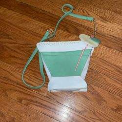 Martini glass purse