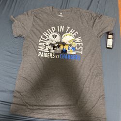 NFL T-Shirt Raiders Vs Chargers Size M