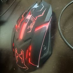 mouse and headphones