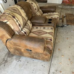 Sala Cowboy 2 Piezas $180.00