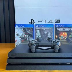 Come with 3 Games. 1 Sealed Controller & 2020 PS4 Playstation 4 Pro 3rd Gen With Games installed $270. Trade are welcome