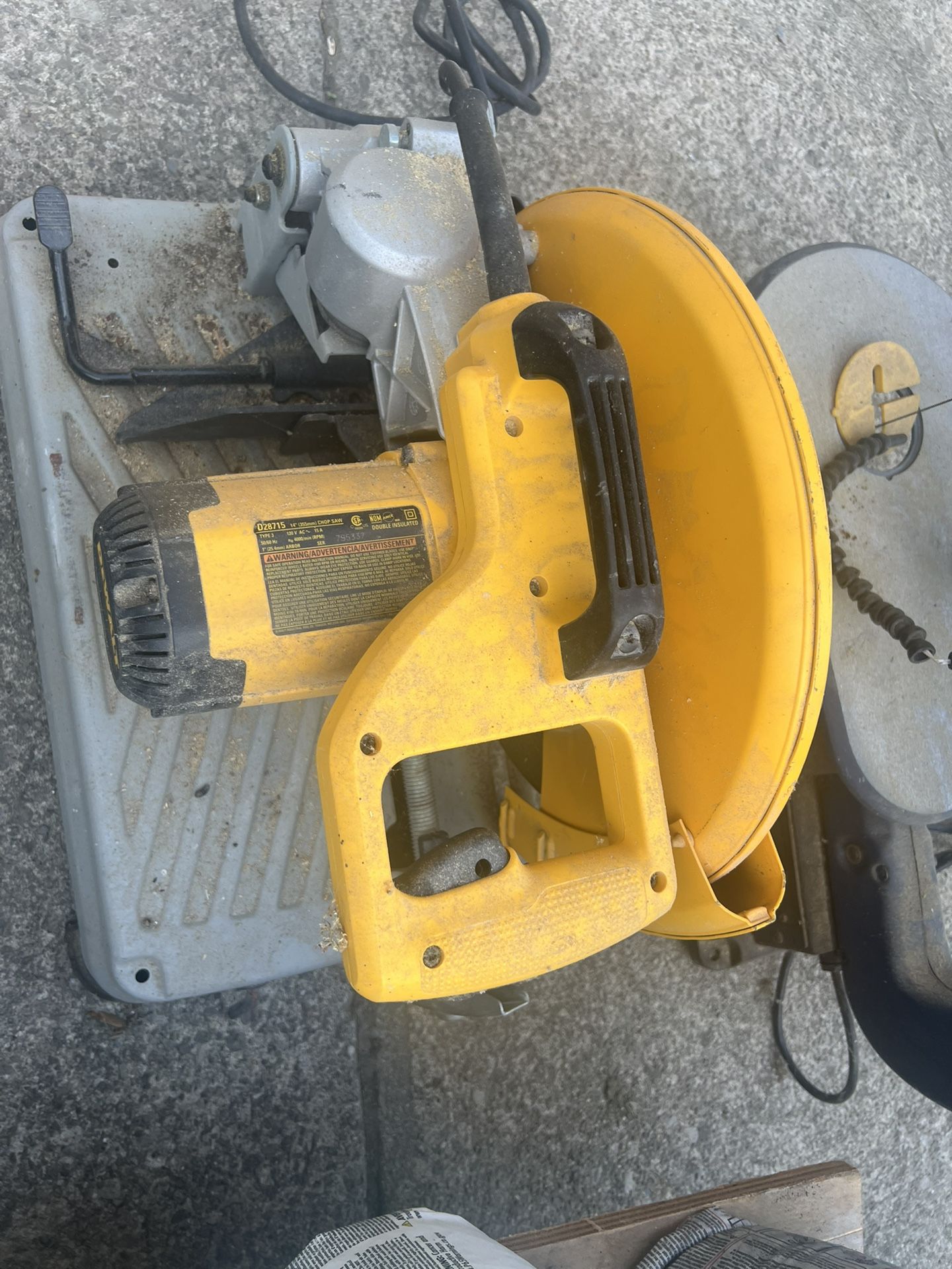 Dewalt Chop Saw