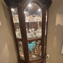 Corner Curio Cabinet