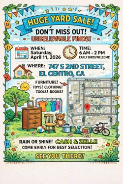 YARD SALE!!