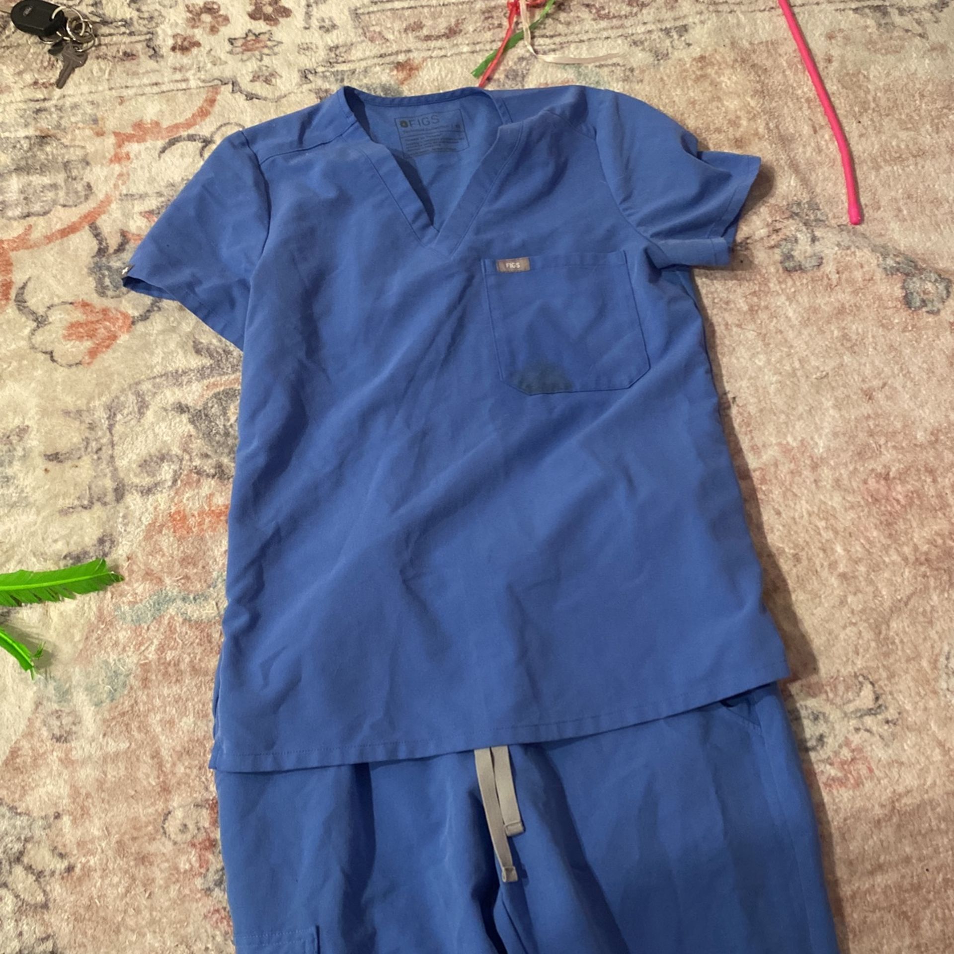 Ceil Blue Figs Scrubs