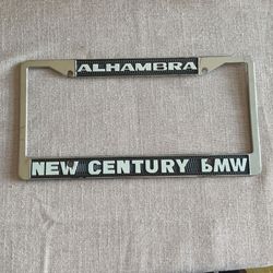 BMW Metal License Plate Frame