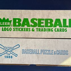 Sports CardsTwo Sealed 1988 Baseball Complete Sets Donruss & Fleer