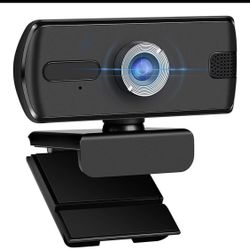 1080P Webcam Computer Camera, USB Plug and Play, Webcam with Microphone, Computer Webcams for PC MAC Laptop Desktop, Stream Web Camera for Skype,YouTu
