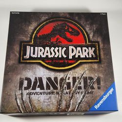 Jurassic Park Danger ! Ravensburger 2018 Adventure Strategy Board Game Complete