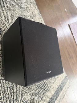 Sony Big Bass Subwoofer