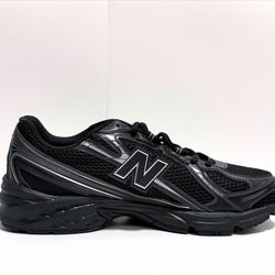 New Balance 740v2 Black Silver Metallic Mesh Athletic Sneaker U740BM2 2024