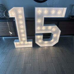 Marquee Number 15