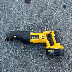 DeWalt 18V Variable Speed Reciprocating Saw 