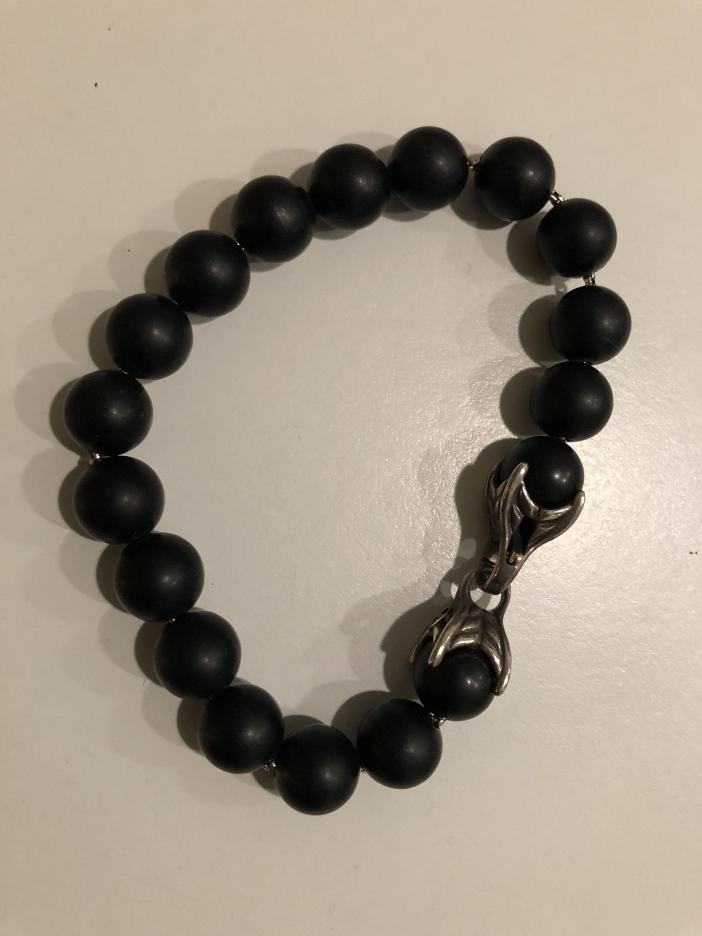 David Yurman Bracelet Black Onyx Spiritual Beads