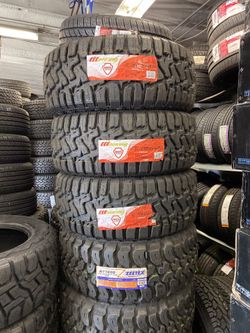 MUD TIRES MOST SIZES LESS THAN $800 FOR 4 INSTALLED MSG US TODAY!!