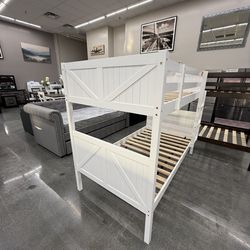 Twin over twin bunk bed