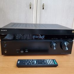 Sony STR-DN1070.  7.2 Channel 4K 3D Pass Bluetooth  HDMI A/V Home Theater Receiver  Remote  24 Hour Test Period Money Refunded JORDAN ¾