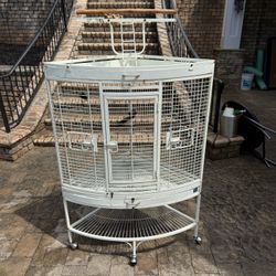 45 Degree Parrott Cage