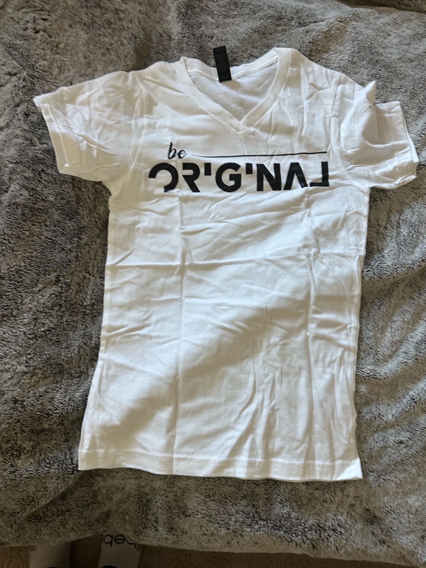 White ‘Be Original’ T-shirt