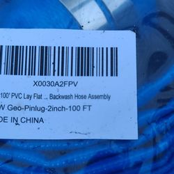 2" 100 Foot Fire Hose