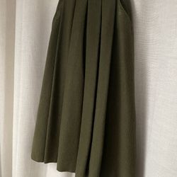 Vintage Women’s Pleated Wool Skirt