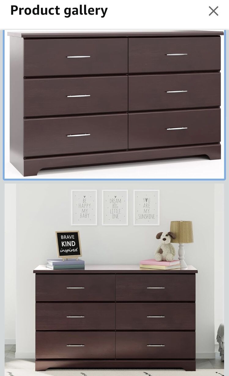 Storkcraft 6 Drawer Dresser (Unopened)