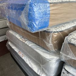 QUEEN SIZE MATTRESS BRAND NEW. 11 INCHES AVAILABLE ALL SIZES LOCATION 303 POCASSET AVE PROVIDENCE RI OPEN 7 DAY 