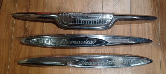 56 -57 Chevrolet 3100 Truck Emblems 