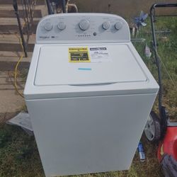 Electric White Whirlpool Washer 