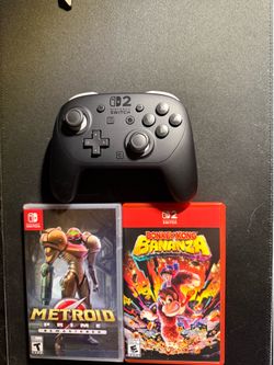 Nintendo Switch Controller and Games