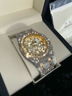 Moissanite AP watch