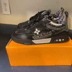 Louis Vuitton Black And White Skates