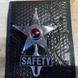 AAA Safety Star Awarded To Good Drivers In The 40S And 50S This Star Is An Original Not An Aftermarket $100 Or Best Offer