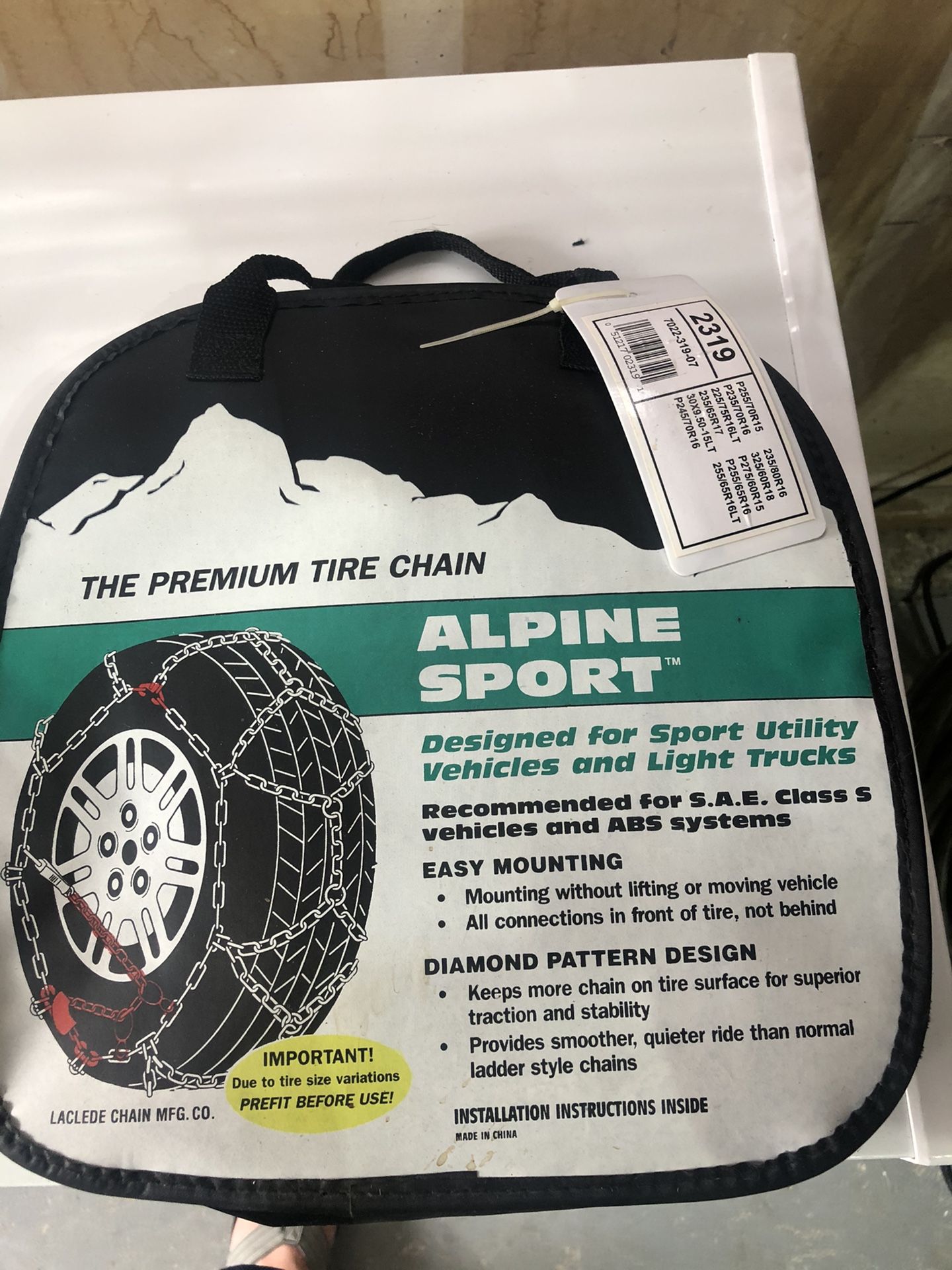 Tire chains