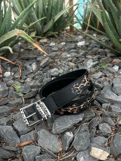 Chrome Hearts Cheetah Patchwork Belt