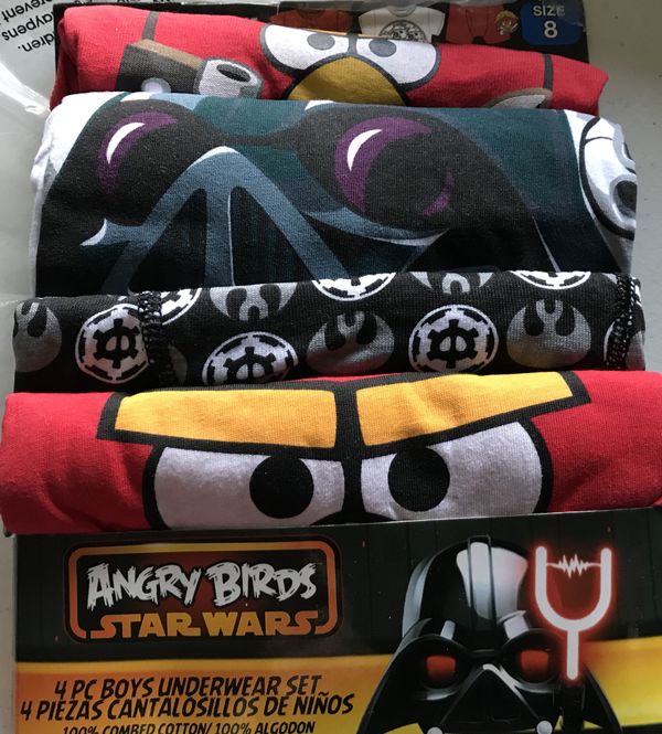 Nwt Angry Birds Star Wars 4 Piece Underoos Boys Underwear Set For In Wildomar Ca Offerup - Angry Birds Star Wars Full Size Bedding Nwt Angry Birds Star Wars 4 Piece Underoos Boys Underwear Set For In Wildomar Ca Offerup - Angry Birds Star Wars Full Size Bedding
