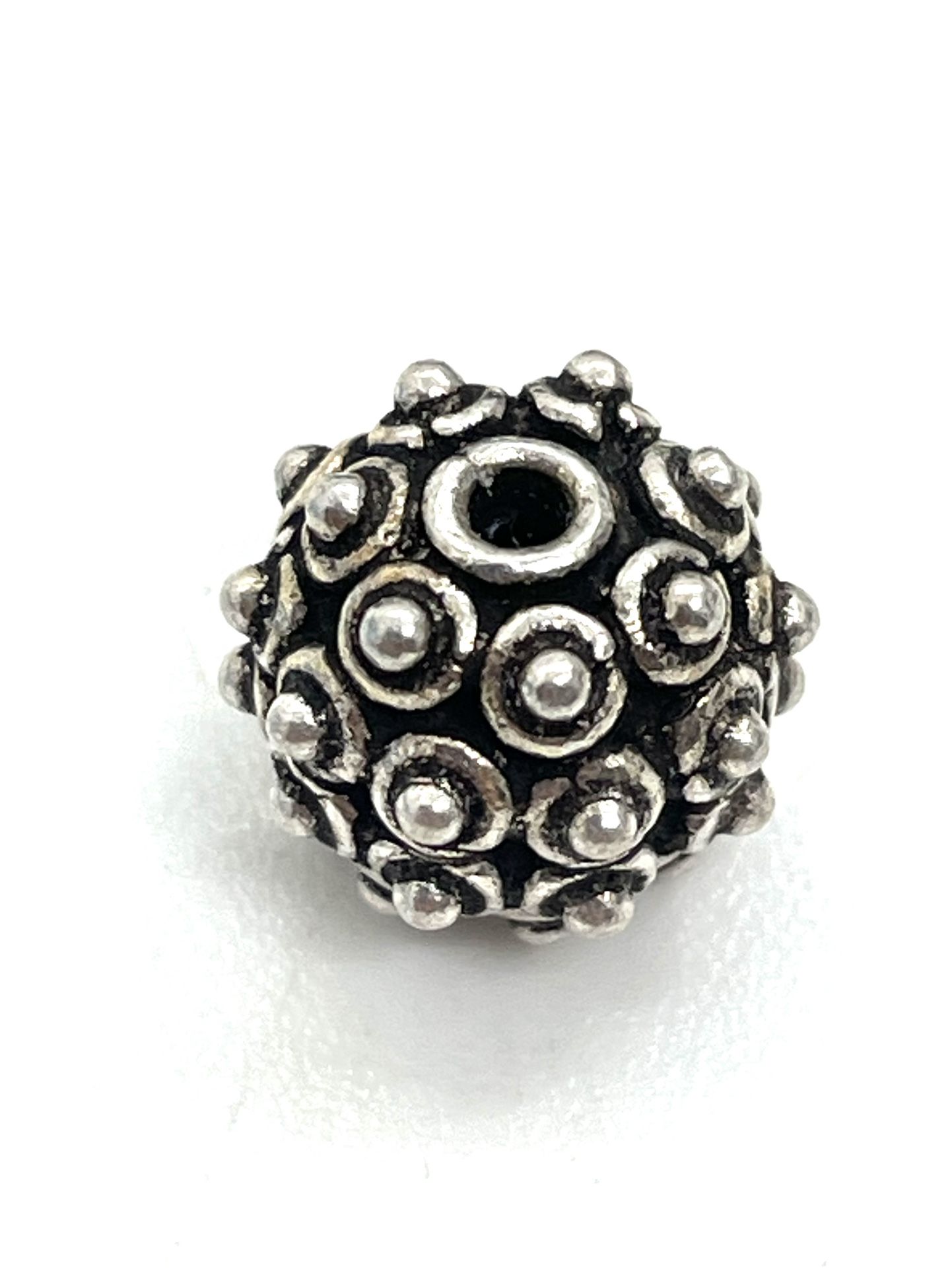 Sterling Bali Decorative Bead