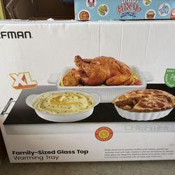 Chefman Electric Warming Tray with Adjustable Temperature Control