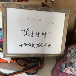 This Is Us Picture Frame 