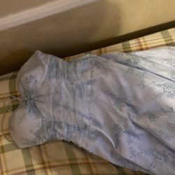 Light Blue Prom Dress 