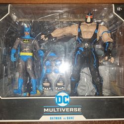 Batman vs Bane 2-Pack (Knightfall, McFarlane, DC Multiverse)