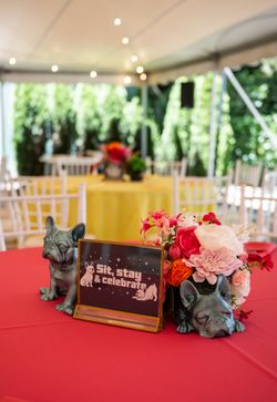 Wedding table decor