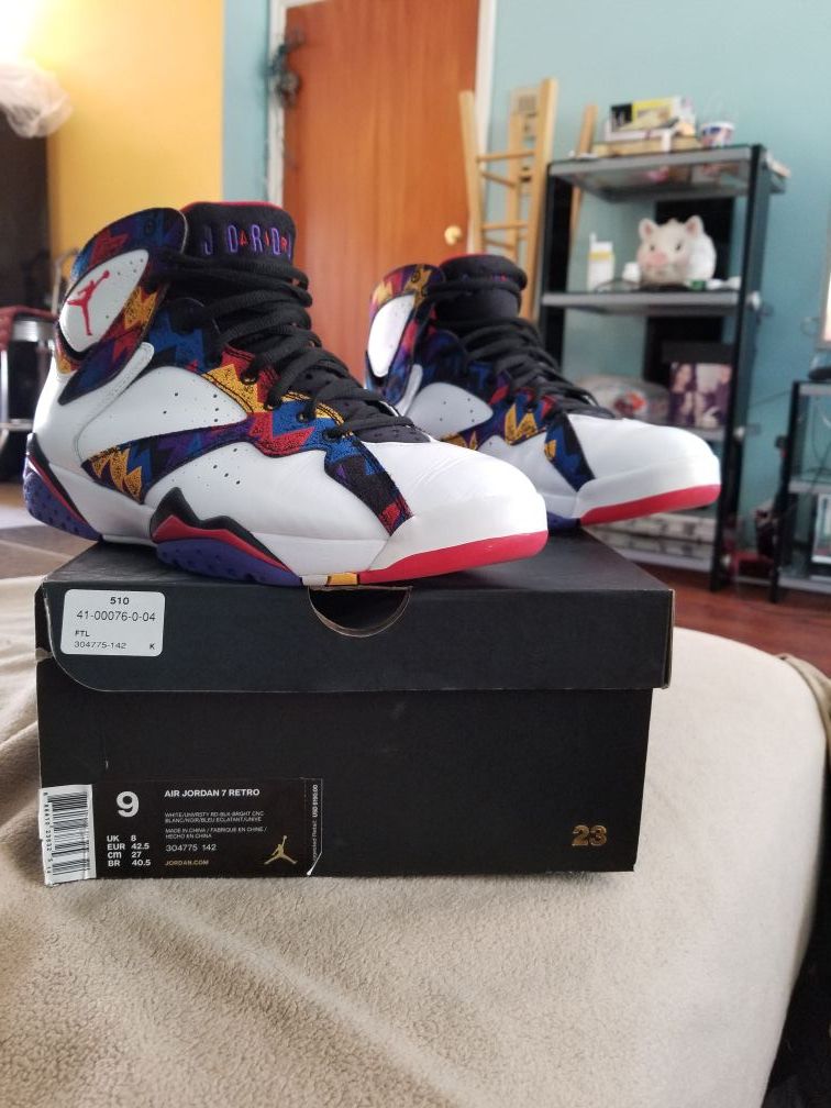 AIR JORDAN 7 UGLY SWEATER (USED)