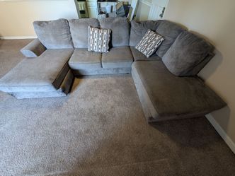 Gray Sectional Couch