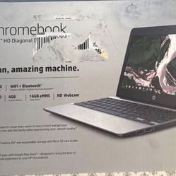 HP 11.6” HD Chromebook